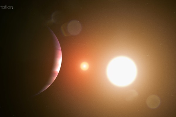 NASA telescope discovers its first planet orbiting two stars